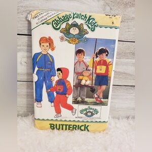 Cabbage Patch Kids Butterick Joggers Sweats Outfit Pattern